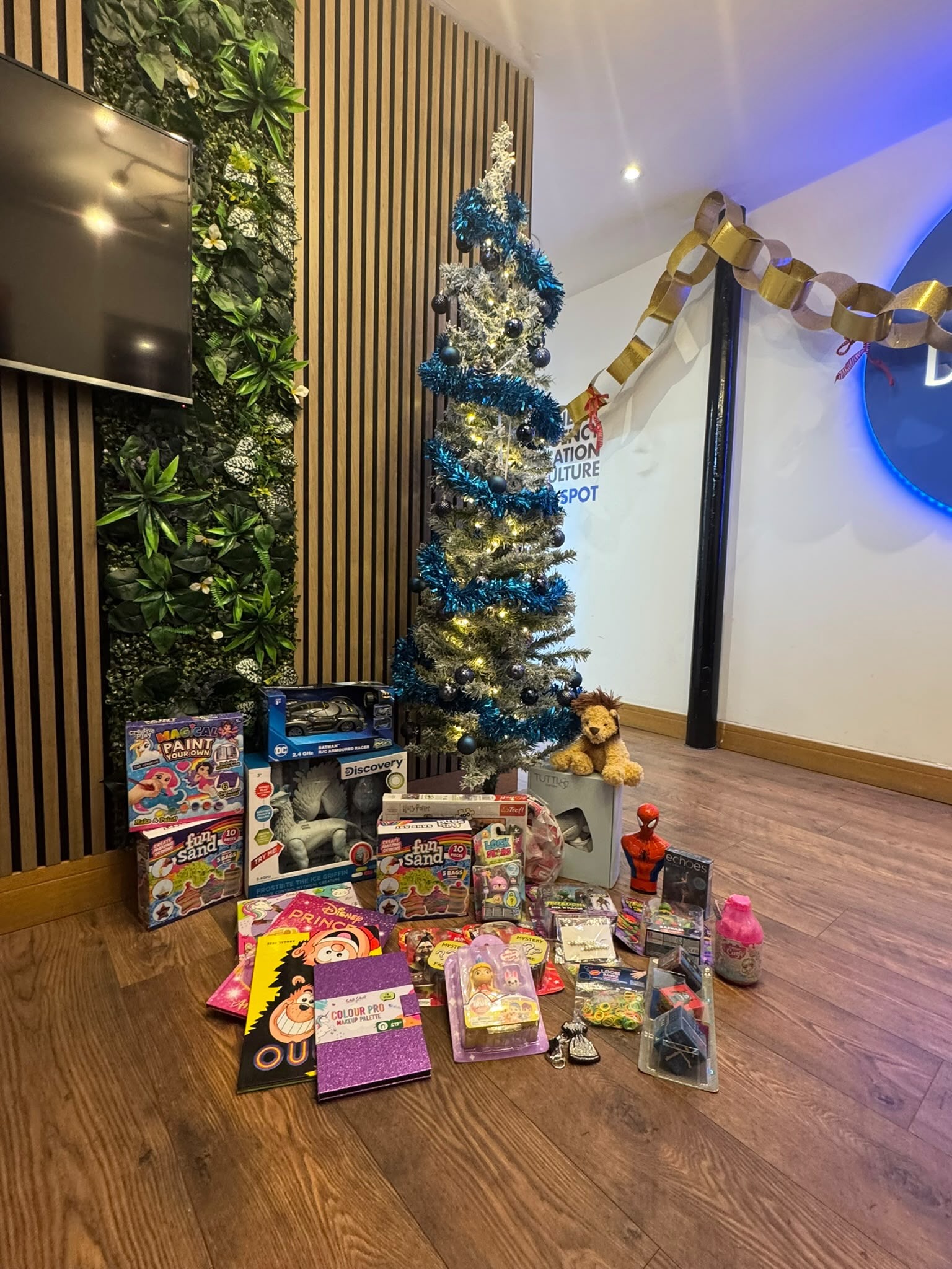 Blue Spot Foundation Toy Appeal photograph 1